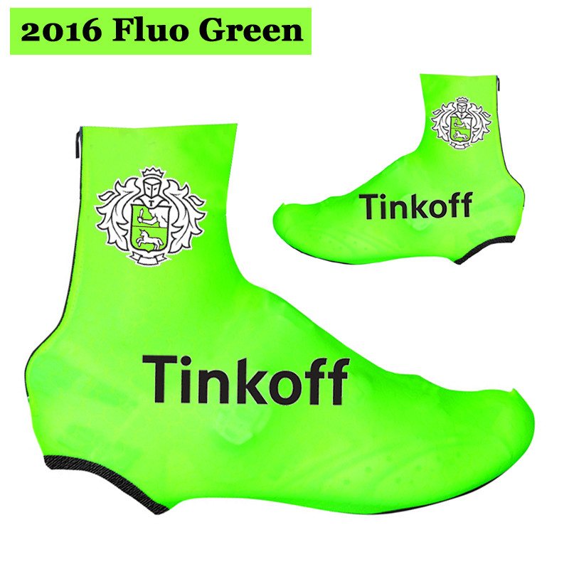 2016 Saxo Bank Tinkoff Cubre zapatillas verde (2)